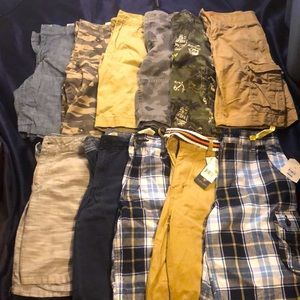 11 pair of boys shorts size 10
